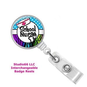 Badge Real with interchangeable snap.